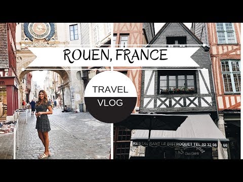 FRANCE VLOG ||  CHARMING FRENCH CITY OF ROUEN