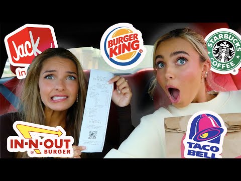 LETTING THE PERSON IN FRONT OF US DECIDE WHAT WE EAT!!