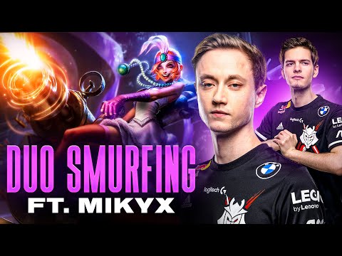 Rekkles | Jinx ADC: Duo Smurfing ft. Mikyx