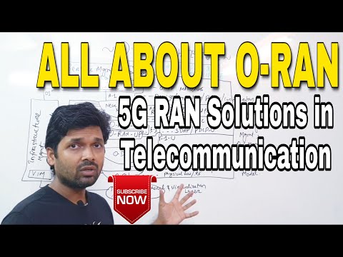 All you want to know about ORAN,5G Telecommunications