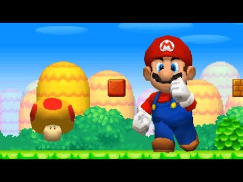 New Super Mario Bros DS Walkthrough - Part 1 - World 1