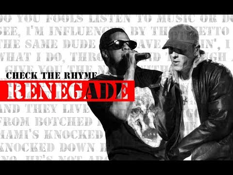 Rhyme Scheme | Eminem & Jay-Z on Renegade