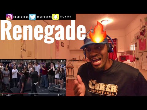 Too much fire! | Eminem ft. Jay Z - Renegade (Live on Letterman) | REACTION