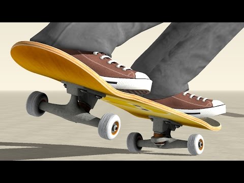 Blender Skateboard Rig