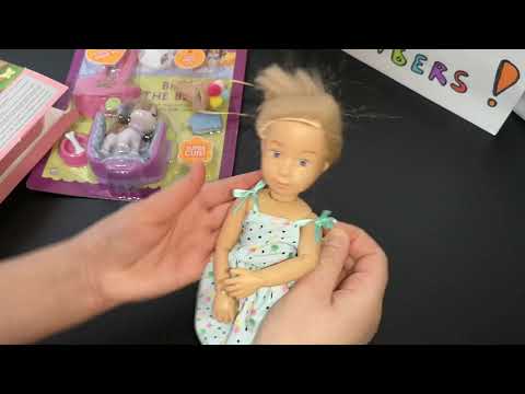 Unboxing of Lottie® doll Finn and friends Biscuit the beagle and  Kruselings® Ice cream lover outfit