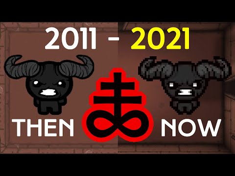 The Evolution of Brimstone! 2011-2021 (The Binding of Isaac)