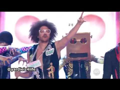 LMFAO - Party Rock Anthem / Sorry For Party Rocking / Sexy and I Know It HD (Live Billboard 2012)