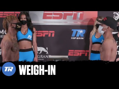 Greer vs Plania: Weigh-In