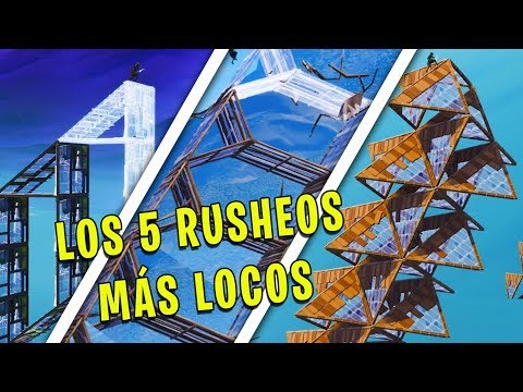 Las 5 Formas de RUSHEAR en FORTNITE que NO CREERÁS