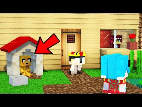 ¡NADIE ME ENCUENTRA ESCONDIDO EN MI CASETA PERRUNA! 😂🐶 MINECRAFT EL ESCONDITE #32