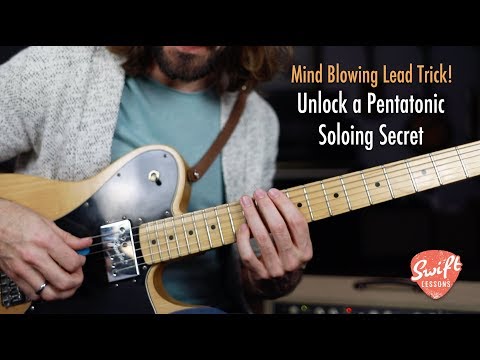 Mind Blowing Lead Guitar Trick! - Pentatonic Boxes for Major & Minor Soloing