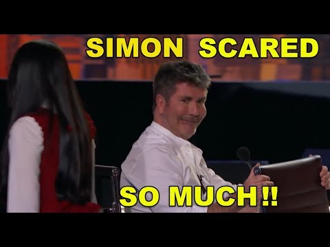 SIMON SO 😱SCARED😱 and HIT THE BUZZER!! WHY??  MUST WATCH IT