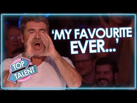 Simon Cowell's FAVOURITE EVER UK Auditions! Got Talent and X Factor | Top Talent