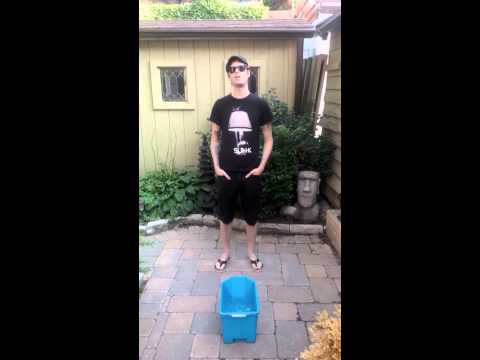 Cone McCaslin of Sum 41 Does the ALS Ice Bucket Challenge