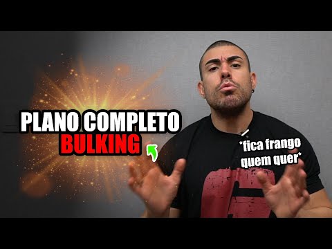 Plano diário completo para aumento de massa muscular