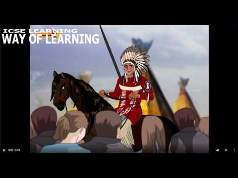 Chief Seattles Speech || Chief Seattle || ICSE Treasure Trove || ICSE Short Story || ICSE Learning