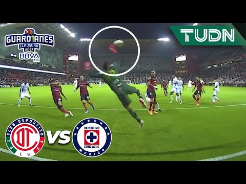 ¡Qué atajadón de García! | Toluca 2-1 Cruz Azul | Torneo Guard1anes 2021 BBVA MX 4tos | TUDN