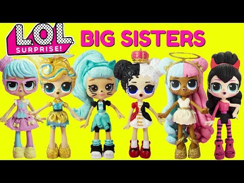 LOL SURPRISE BIG SISTER COMPILATION Bon Bon, Luxe, Heartbreaker, Troublemaker, Sugar, Spice