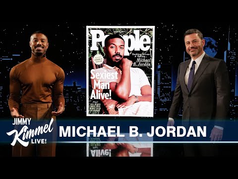 Michael B. Jordan on Being Named People's Sexiest Man Alive