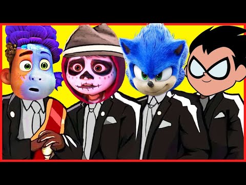 🔴LIVE🔴 Luca Pixar Disney & Paw patrol & Talking Tom & Coco 🔴 Meme Coffin Dance Megamix Song Cover