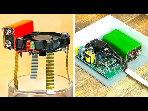 17 DIY ELECTRONIC inventions YOU can create for home