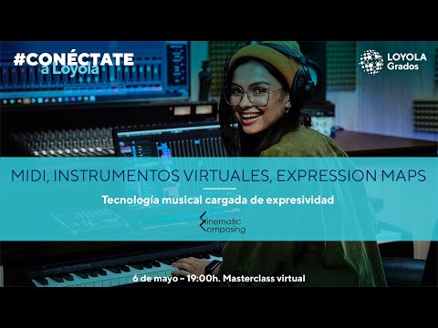 Masterclass con Marc Jovani "MIDI, instrumentos virtuales, expression maps"