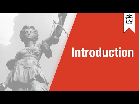 Criminal Law - Introduction