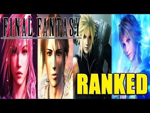 Top 7 Final Fantasy Main Characters RANKED