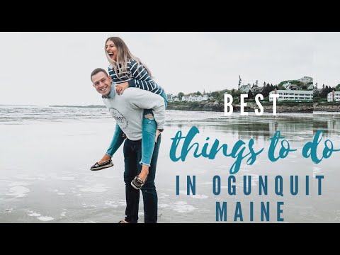 Weekend in Ogunquit Maine | BEST things to do in Maine