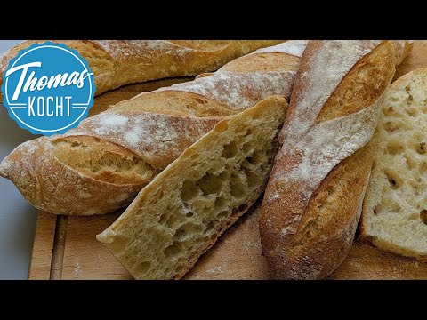 Baguette selber backen - so geht's / Thomas kocht