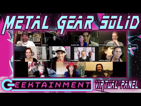 Metal Gear Solid (MGS) Reunion Panel 2021 – Geektainment CONline