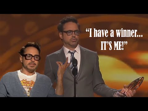 Robert Downey Jr being the COOLEST MAN ON THE PLANET for 11 minutes!