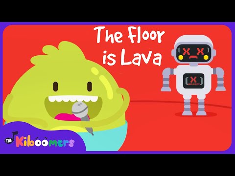 The Floor Is Lava | The Kiboomers |  Kids Dance Songs | Dance Music | Kids Songs | Kindergarten