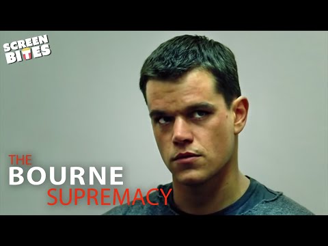 Jason Bourne's Greatest Escapes | The Bourne Supremacy | Screen Bites