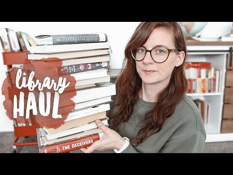 LIBRARY BOOK HAUL 🏛️ so many good books I've recently checked out from my library!