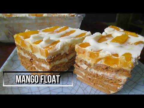 How to Make Mango Float Recipe | No Bake Mango Float