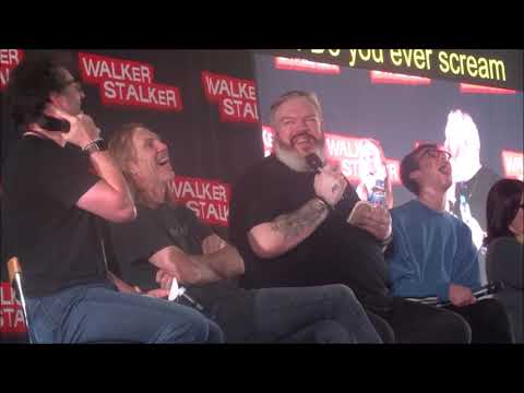 WALKER STALKER CON LONDON: Isaac Hempstead Wright, Kristian Nairn & Richard Brake