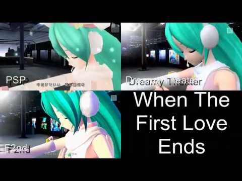 When The First Love Ends Project Diva F2nd [DLC] PV Comparison