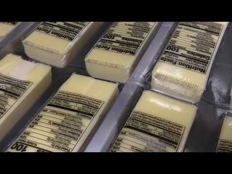 X-Y Traversing System with CIJ Printing on Cheesepacks