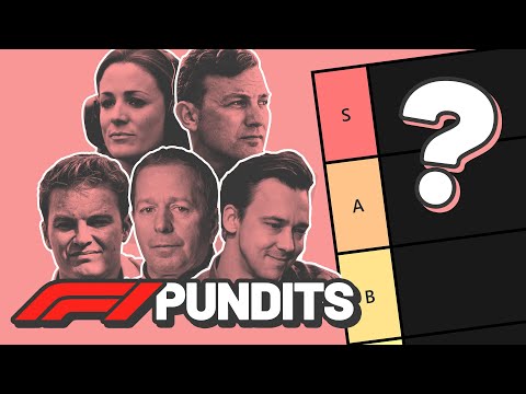 Formula 1 Commentator / Pundit Tier List