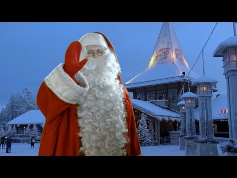 Santa Claus Village in Lapland: home of Father Christmas Rovaniemi Finland & video message