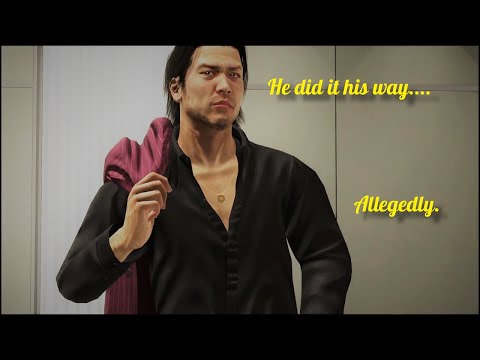 Shun Akiyama sings My Way (Yakuza 4) (Kōichi Yamadera) by Frank Sinatra (TURN ON CC FOR LYRICS)