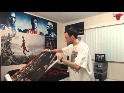 Unboxing: Michael Jordan (Age 25) 1988 Iconic Free Throw Line Dunk Poster (1080p)