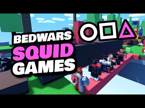 We Played Squid Games in BedWars! (Red Light Green Light)