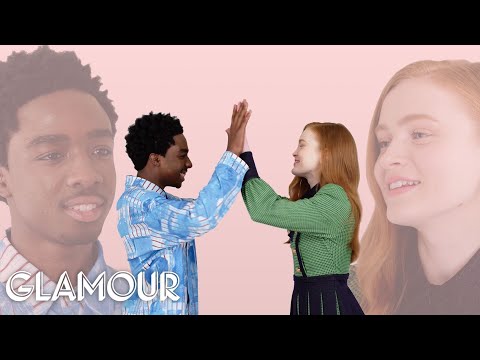 Stranger Things' Caleb McLaughlin and Sadie Sink Take a Friendship Test | Glamour