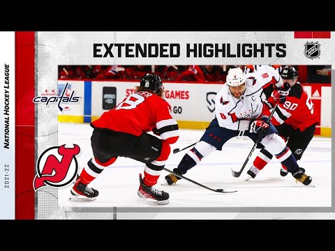 Washington Capitals vs New Jersey Devils | Oct.21, 2021 | Game Highlights | NHL 2022 | Обзор матча