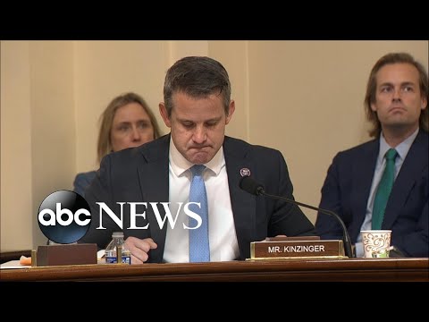 Rep. Adam Kinzinger delivers emotional plea before House Select Committee