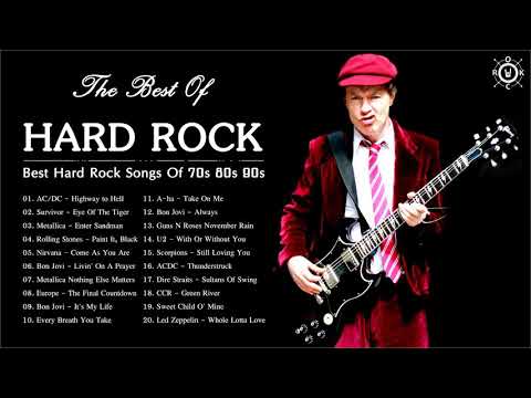 Hard Rock Music | Best Hard Rock Songs Of 70s 80s 90s