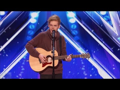 America's Got Talent 2017 Chase Goehring Singer Songwriter Is Next Ed Sheeran Full Audition S12E02