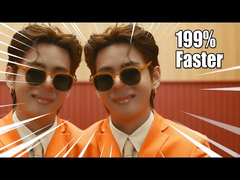 BTS - BUTTER 199% SPEED MEME | Tess Fun